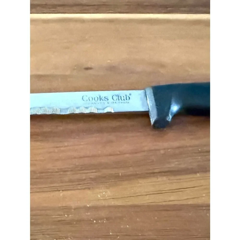 Cooks Club Stiff Narrow Boning Filet Knife Stainless
